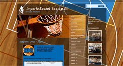 Desktop Screenshot of imperiabasket.com